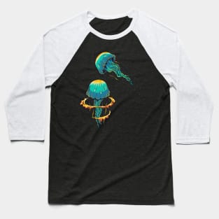 jellyfish illustration Baseball T-Shirt